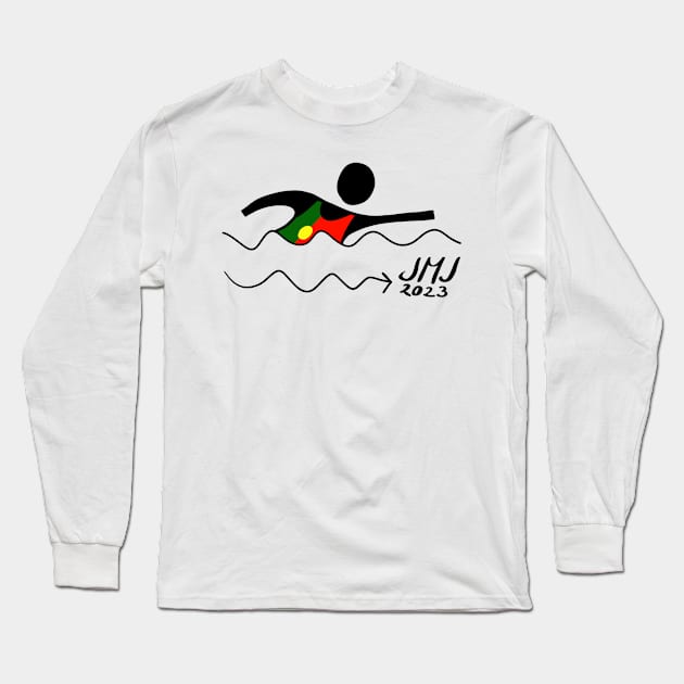 JMJ 2023 #003 Long Sleeve T-Shirt by Taller BAC